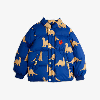 Mini Rodini Kids Dinosaur Removable Hood Puffer Coat at DLK