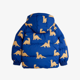 Mini Rodini Kids Dinosaur Removable Hood Puffer Coat at DLK