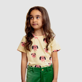 Mini Rodini Dog Short Sleeve T-Shirt at Design Life Kids