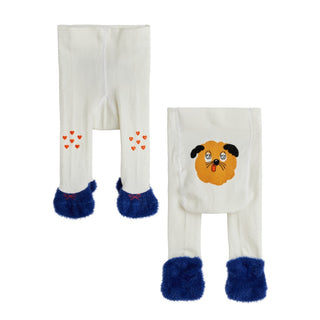 Mini Rodini Doggie Baby Tights at Design Life Kids