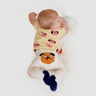 Mini Rodini Doggie Baby Tights at Design Life Kids