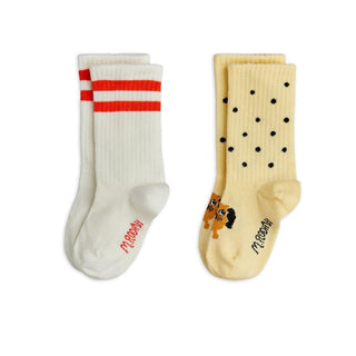 Mini Rodini Doggie Sock Set for babies & toddlers at DLK