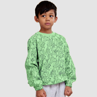 Mini Rodini Leopard Sweatshirt at DLK