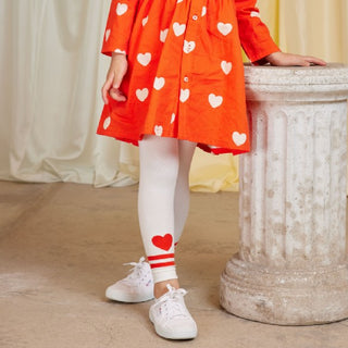 Mini Rodini Heart Leggings Set at Design Life Kids