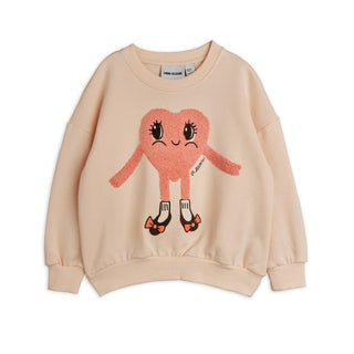Mini Rodini Heart in Shoes Sweatshirt at Design Life Kids
