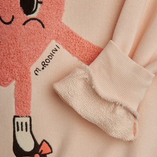 Mini Rodini Heart in Shoes Sweatshirt at Design Life Kids