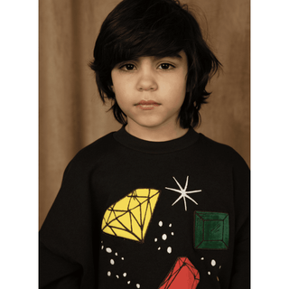 Mini Rodini Jewels Sweatshirt on Design Life Kids