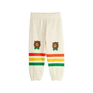Mini Rodini Bear Stripe Sweatpants on Design Life Kids