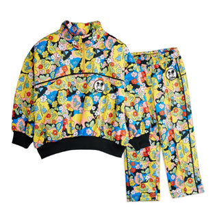 Mini Rodini Ritzratz Patch Half Zip Sweatshirt on Design Life Kids