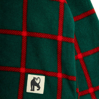 Mini Rodini Plaid Fleece Shirt on Design Life Kids