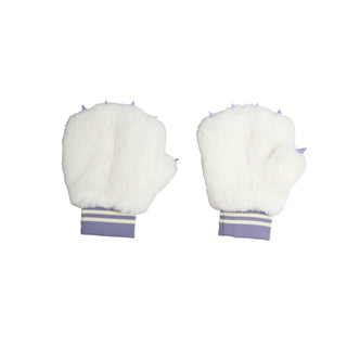 Mini Rodini Faux Fur Mittens at Design Life Kids