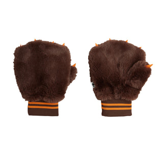 Mini Rodini Kids Faux Fur Mittens at DLK