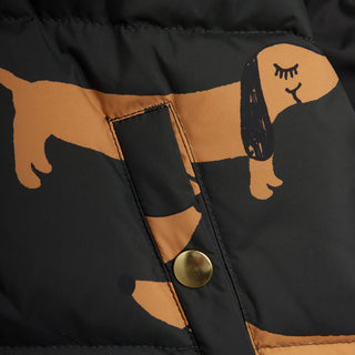 Mini Rodini Kids Dog Puffer Jacket Coats at Design Life Kids