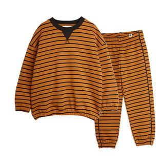Mini Rodini Kids Brown Sweatshirt & Sweatpants  at DLK