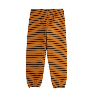 Mini Rodini Kids Brown Striped Sweatpants  at DLK