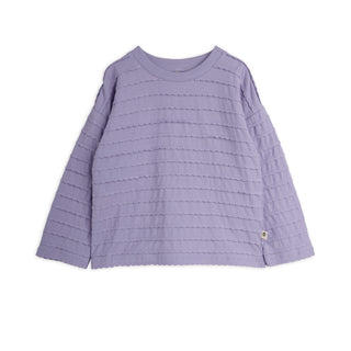 Mini Rodini Kids Textured Frill Shirt at DLK