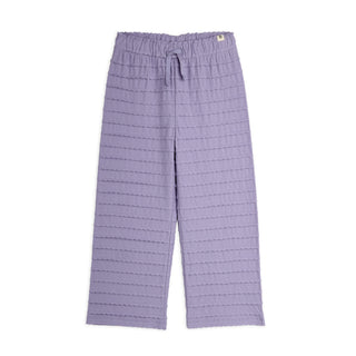 Mini Rodini Kids Textured Frill Trousers at DLK