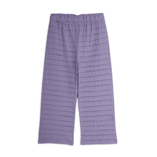 Mini Rodini Kids Textured Frill Trousers at DLK