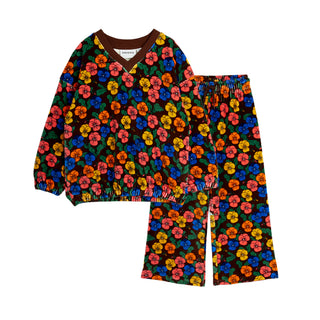 Mini Rodini Kids Velour Sweatshirt at Design Life Kids
