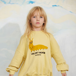 Mini Rodini Kids Velvet Worm Sweatshirt at DLK
