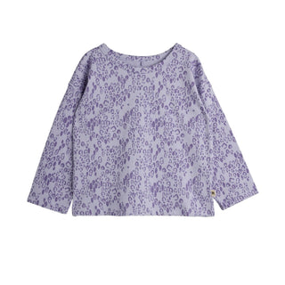 Mini Rodini Purple Leopard Shirt on Design Life Kids