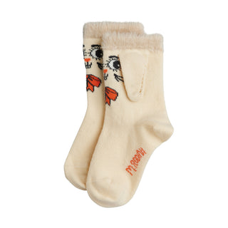 Mini Rodini Rabbit Ear Socks at DLK

