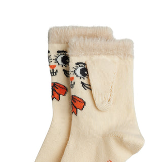 Mini Rodini Rabbit Ear Socks at DLK

