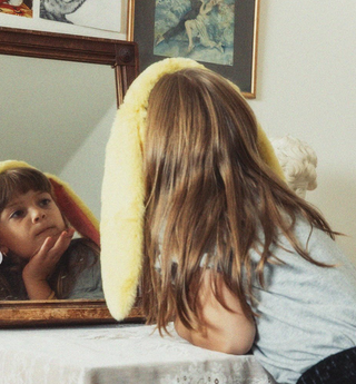 Mini Rodini Faux Fur Bunny Rabbit Ears Headband at DLK