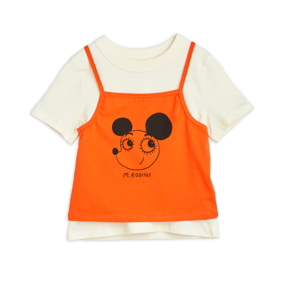 Mini Rodini Ritzratz Tank Top Shirt Set on Design Life Kids