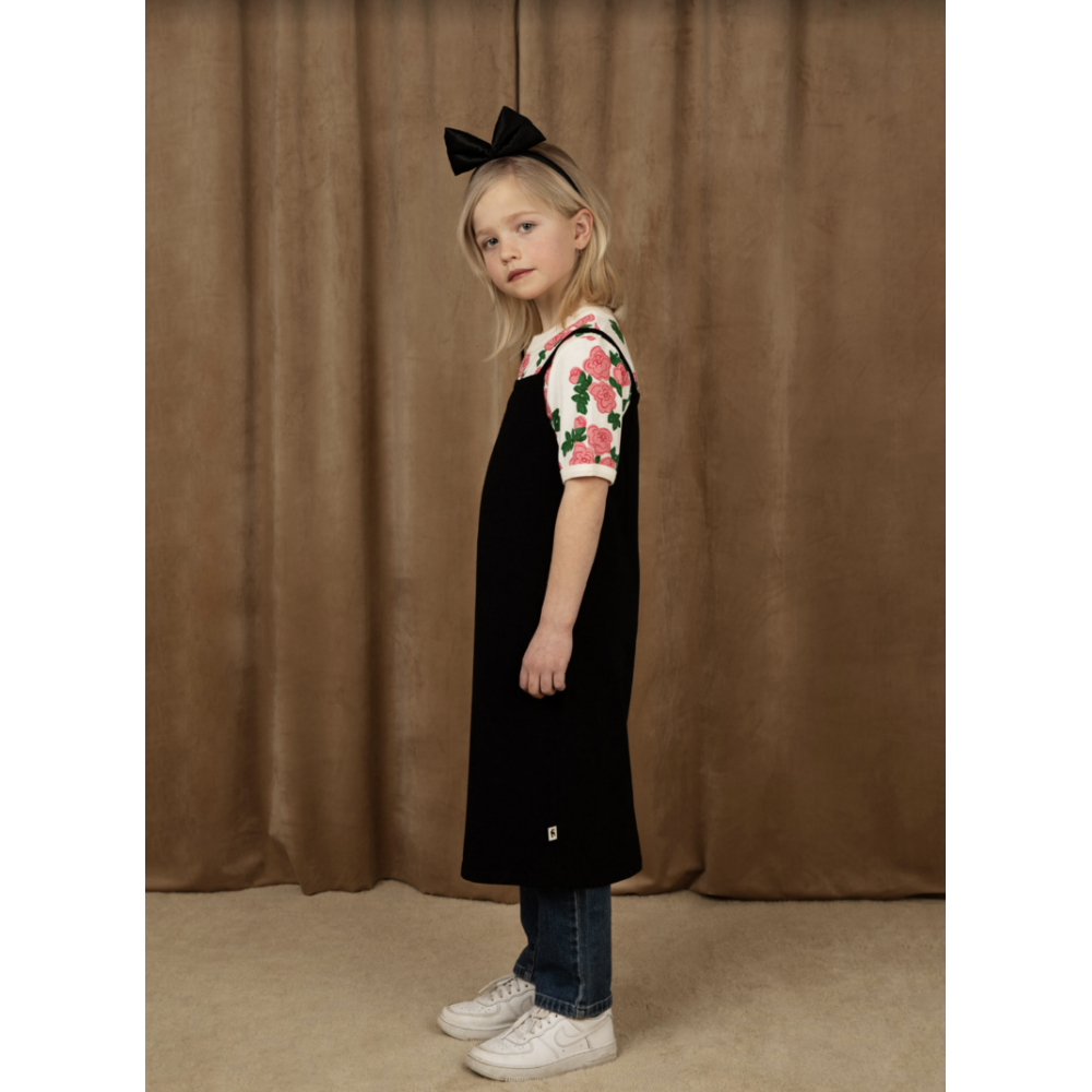 mini rodini rose dress Pink Bear long sleeve dress Kids