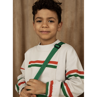 Mini Rodini Striped Sweatshirt on Design Life Kids