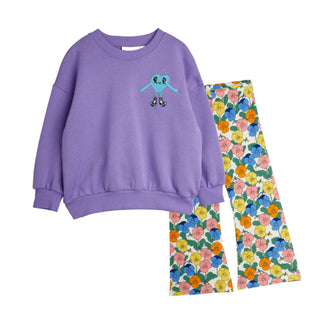 Heart In Shoes Embroidered Sweatshirt