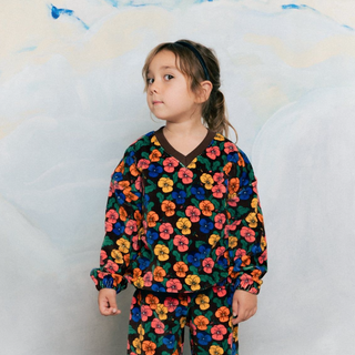 Mini Rodini Violas Velvet Sweater at DLK