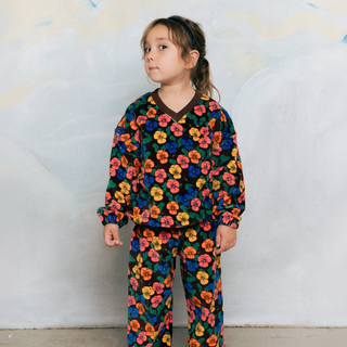 Mini Rodini Violas Velvet Sweater at DLK