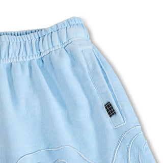 Molo Embroidered Wave Amil Shorts at Design Life Kids