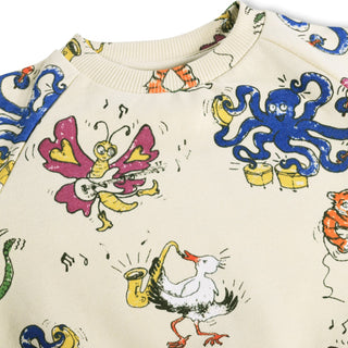 Disc Rockin Animals Sweatshirt Molo on Design Life Kids