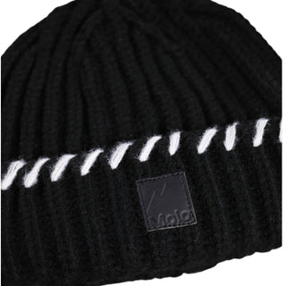 Molo Black Knit Karina Beanie at Design Life Kids