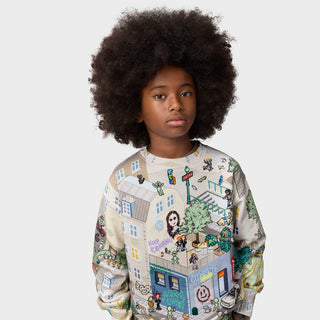 Molo Pixel Sweatshirt at Design Life Kids
