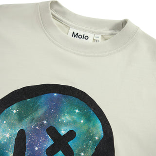 Molo Kids Drippy Moon T-Shirt at DLK
