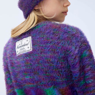 Molo Kids Garda Purple Mix Sweater at DLK