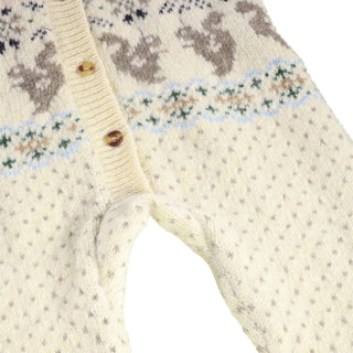 Molo Frej Polar Knit Baby Romper at Design Life Kids