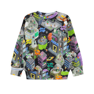 Molo Kids Pixel Space Sweatshirt on DLK