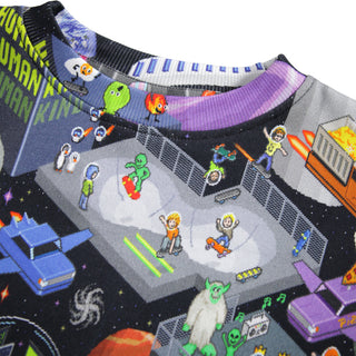 Molo Kids Pixel Space Sweatshirt on DLK