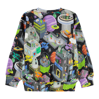 Molo Kids Pixel Space Sweatshirt on DLK