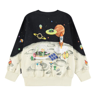 Molo Kids Pixel Moon Sweatshirt on DLK