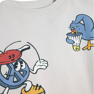 Molo Monti Curious Mates Sweatshirt at Design Life Kids