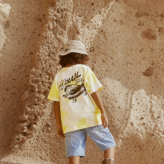 Molo Kids Quick Snail Tee Shirt Clothing on DLK