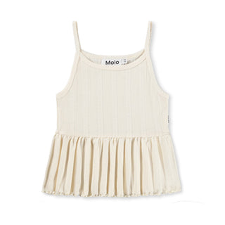 Molo Rany Pearled Ivory Top at DLK