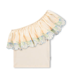 Molo Ratja Pearl Ivory Top at DLK