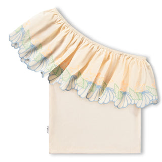 Molo Ratja Pearl Ivory Top at DLK